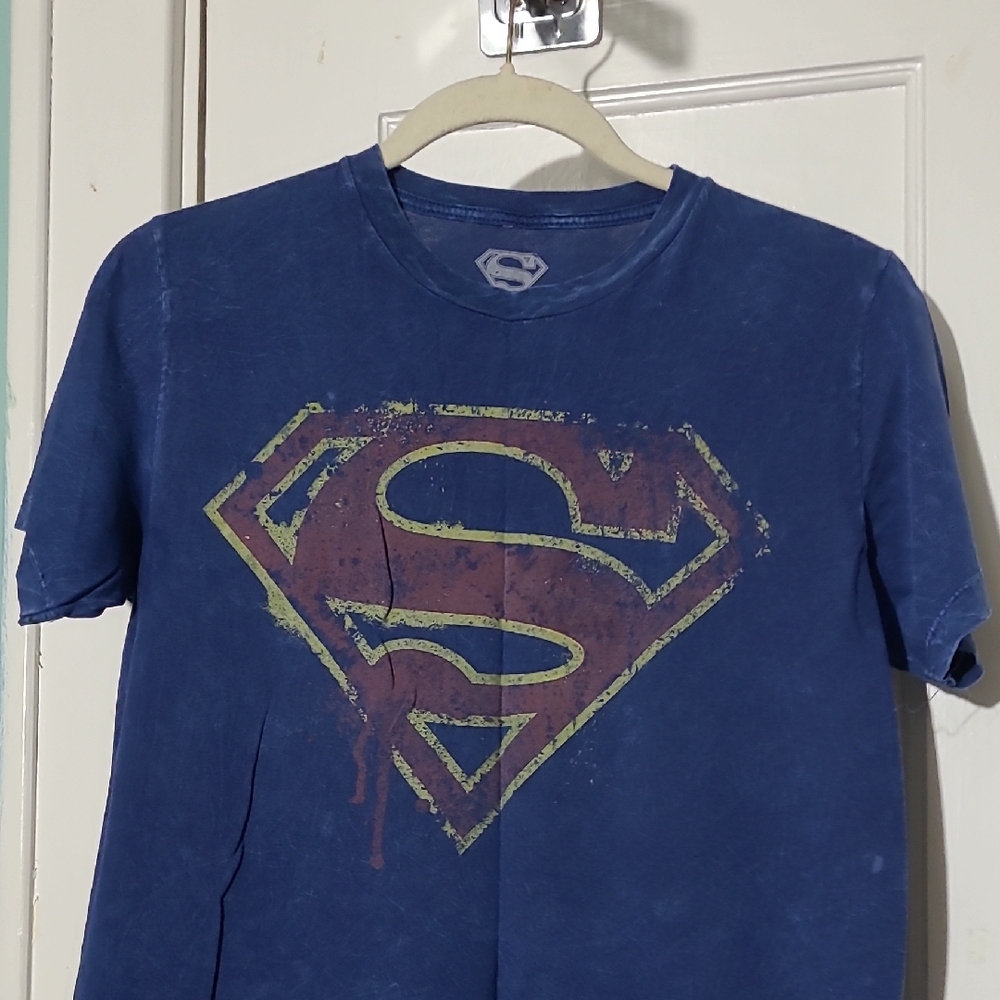 DC Comics Blue Superman Emblem Tee